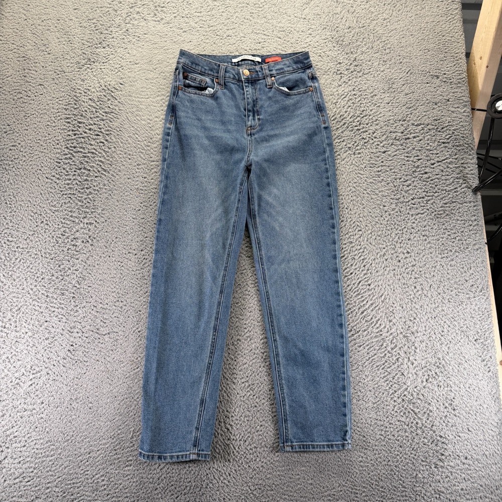 Celebrity Pink The Eleven Jeans Womens 5 Blue Cotton Denim Tapered Faded Stretch